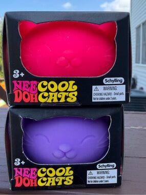 NeeDoh Cool Cats -Set of 2